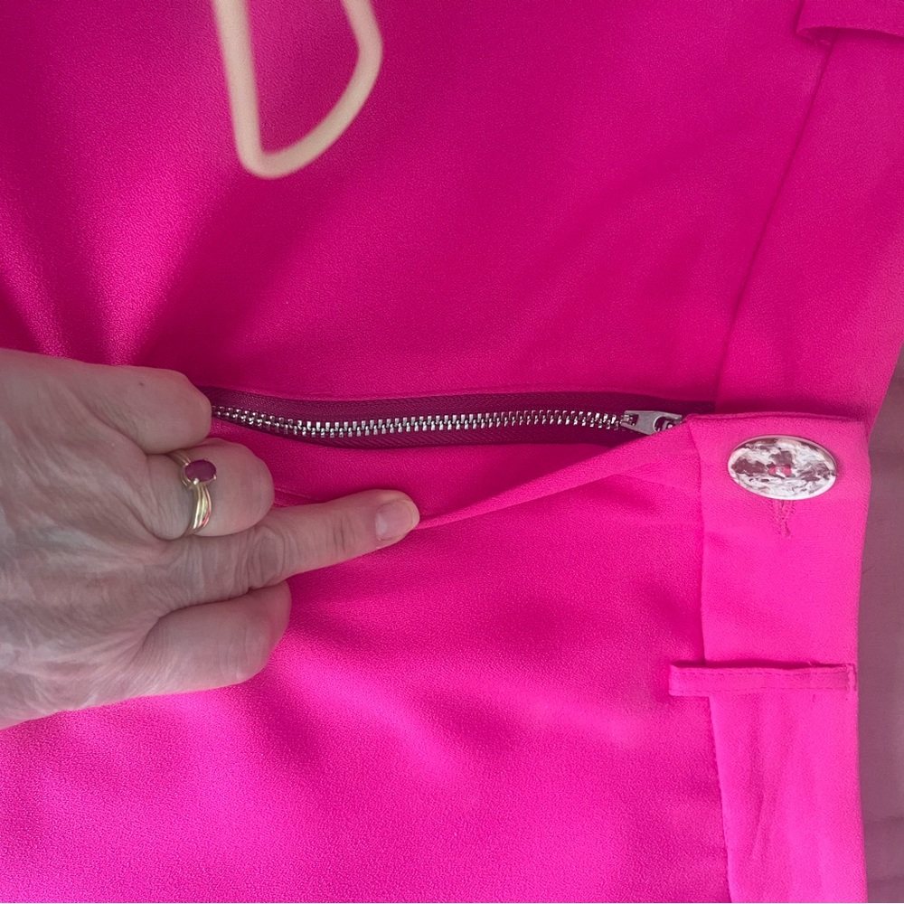 Women’s pink shorts. High Waisted - Picture 4 of 6